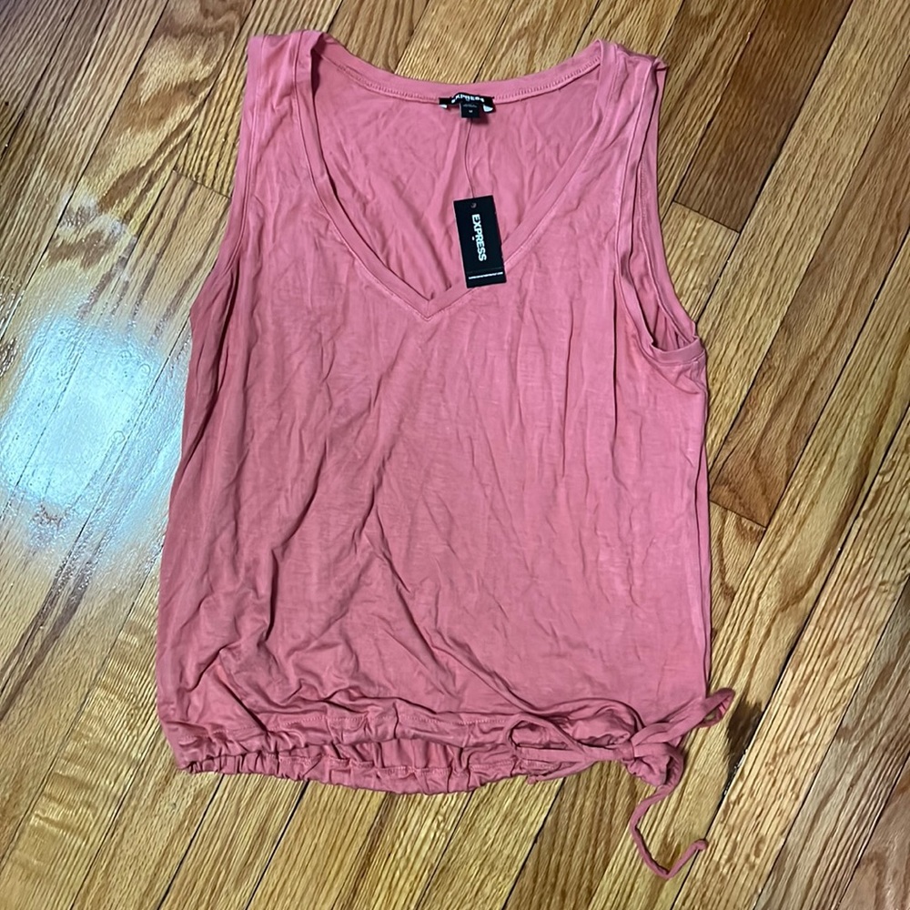 Express Tank Top, Pink NWT